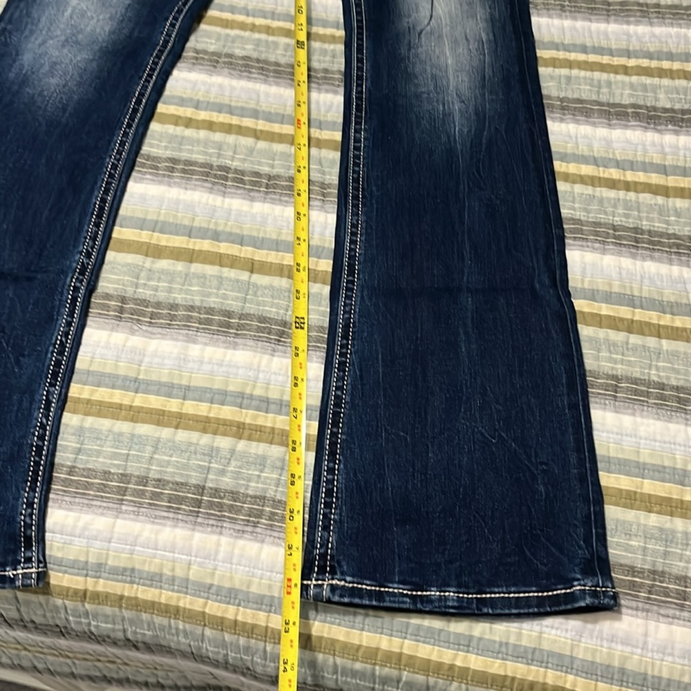 BKE Blue Bootcut Jeans - Picture 7 of 8